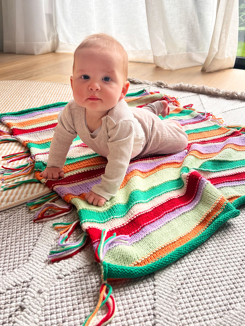 Baby Billie Blanket Knit Kit