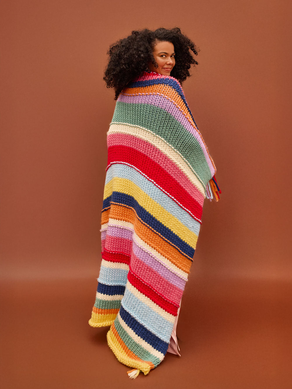 Neutral Billie Blanket Knit Kit