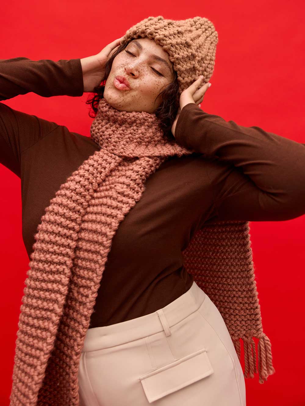 Harper Scarf Knit Kit
