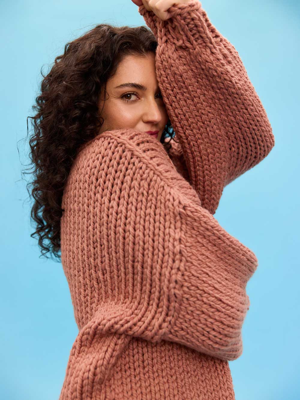Jane Beginner Cardigan Knit Kit