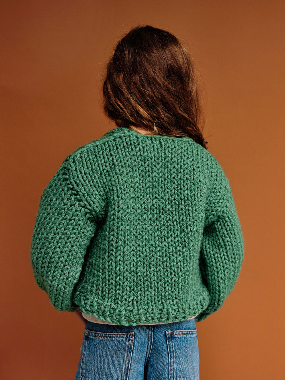 Mini Jane Cardigan Knit Kit