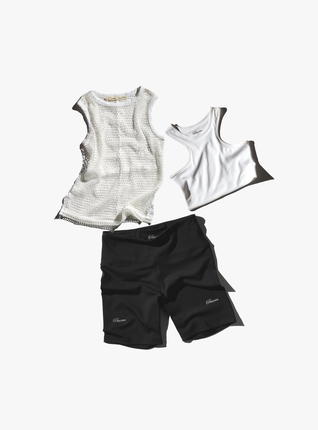 Mesh Black & White Set