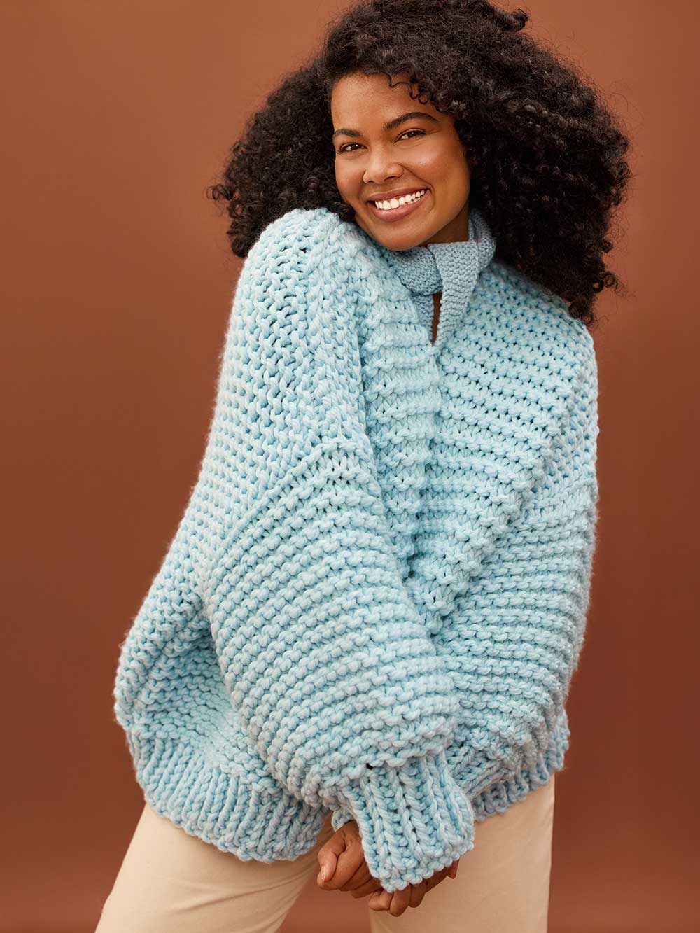 Shannon Beginner Cardigan Knit Kit