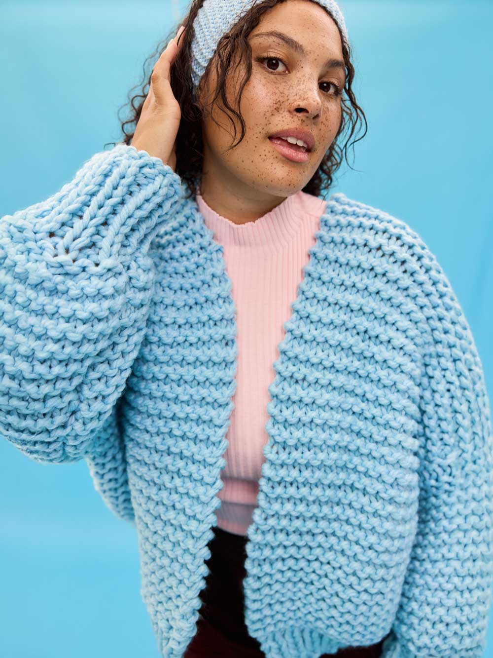 Shannon Beginner Cardigan Knit Kit