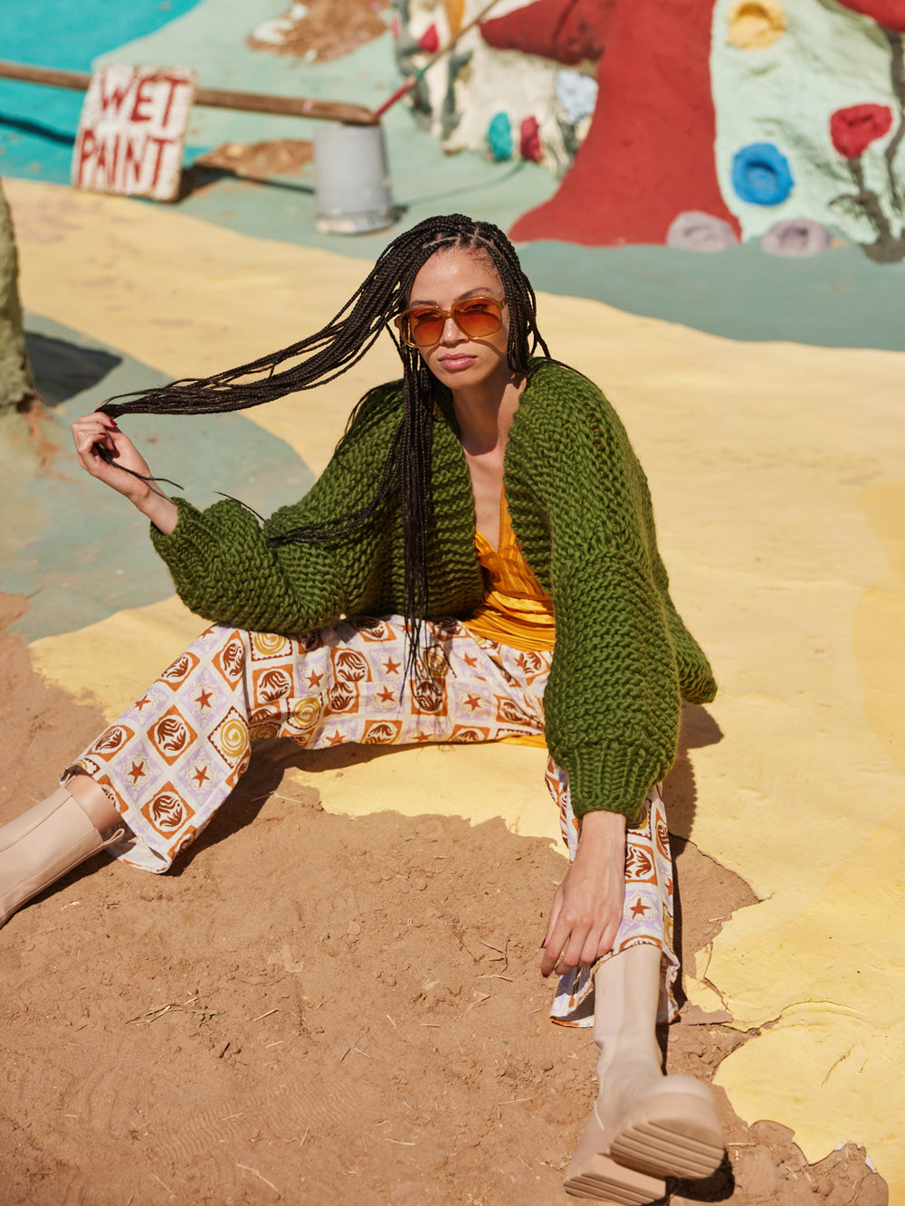 Shannon Beginner Cardigan Knit Kit